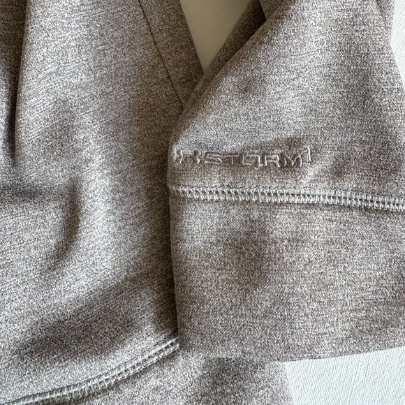 Under Armour University of Pittsburgh Gray Hooded Sweatshirt Size S - Picture 4 of 10